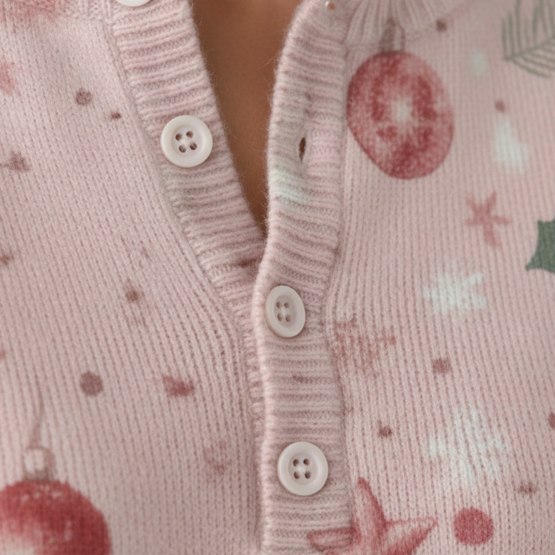 HOLLY FESTIVE SWEATER | COSY CHRISTMAS COMFORT