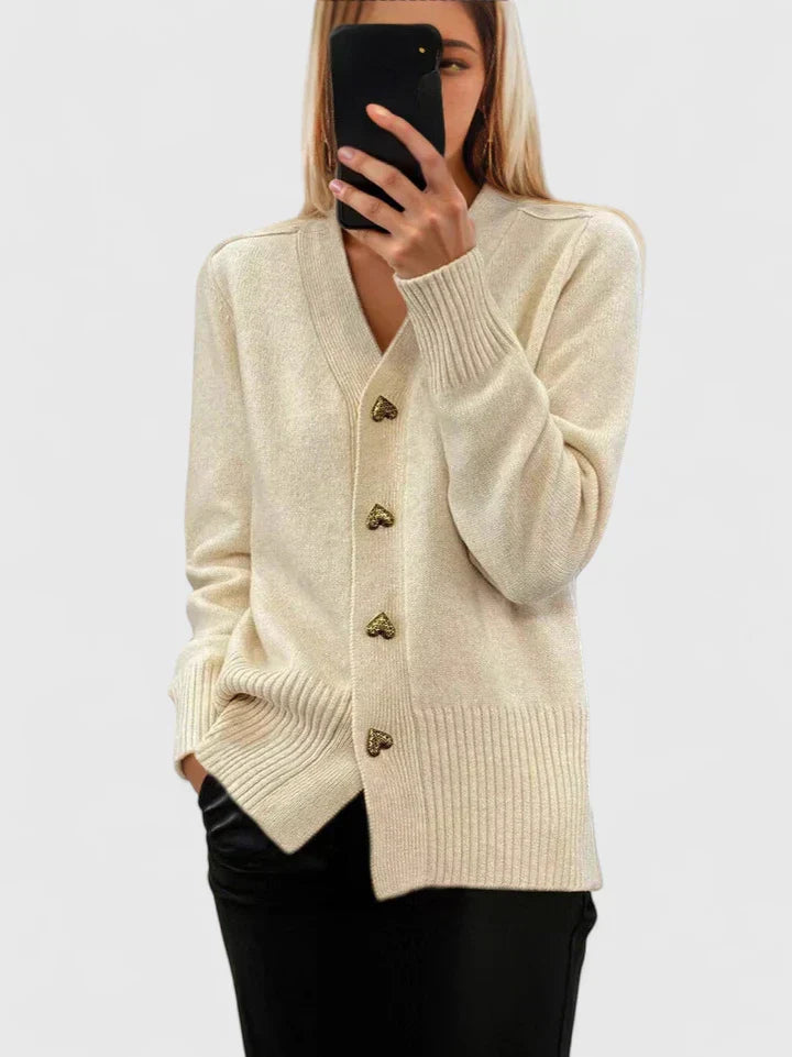LIGHTWEIGHT KNIT CARDIGAN | CONFIDENT SHAPE WITHOUT CLING