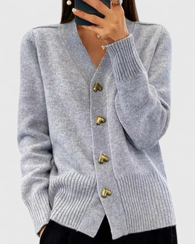 LIGHTWEIGHT KNIT CARDIGAN | CONFIDENT SHAPE WITHOUT CLING